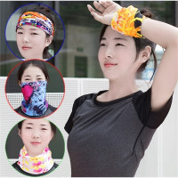 Custom Printed Multifunctional Seamless Headbuff Neck Gaiter Custom Printed Multifunctional Seamless Headbuff Neck Gaiter